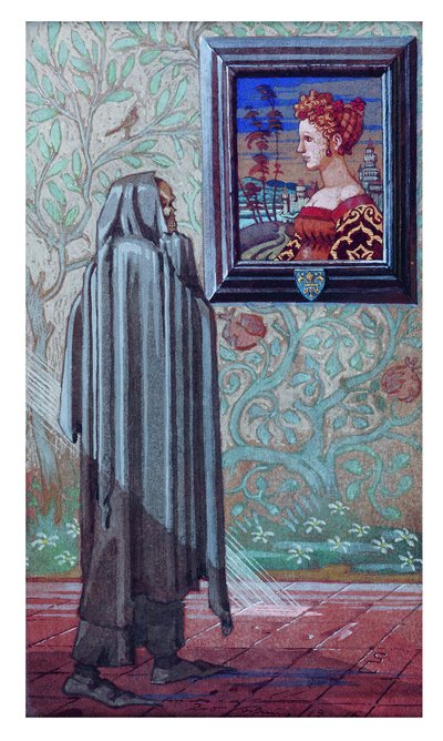 La niña y la muerte, 1916 de Léo Schnug