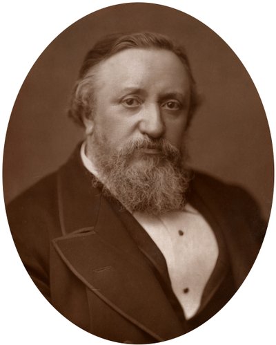 Benjamin Ward Richardson, médico y escritor británico sobre historia médica, 1883 de Lock and Whitfield