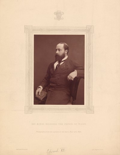 Su Alteza Real el Príncipe de Gales (Eduardo VII) de Lock and Whitfield