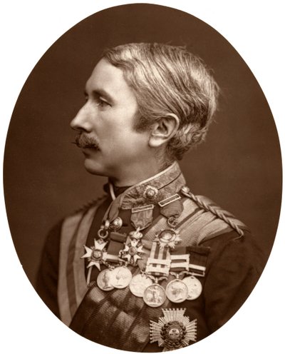 Mayor General Sir Garnet Wolseley, KCB, soldado británico, 1876 de Lock and Whitfield