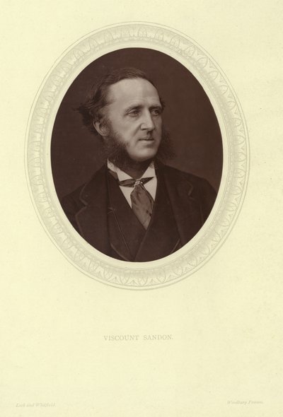 Retrato de Dudley Ryder, Conde de Harrowby de Lock and Whitfield