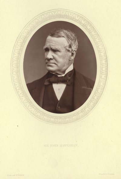 Retrato de Sir John Hawkshaw de Lock and Whitfield