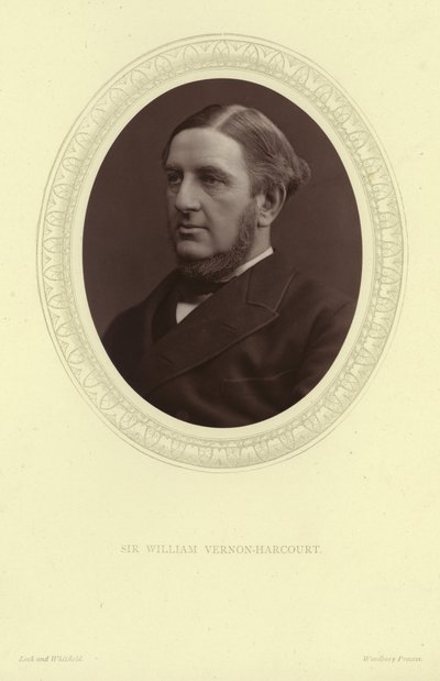 Retrato de Sir William Vernon Harcourt de Lock and Whitfield