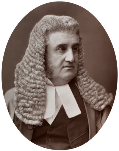El Honorable Sir Robert J Phillimore, DCL, Juez del Tribunal Superior de Justicia, 1877 de Lock and Whitfield
