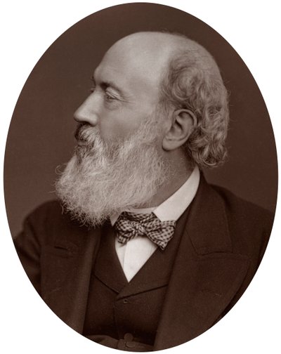Sir John Gilbert, RA, Presidente de la Sociedad de Pintores en Acuarela, 1877 de Lock and Whitfield