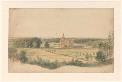 Castillo de Moyland, cerca de Kleve de Lodewijk Johannes Kleijn