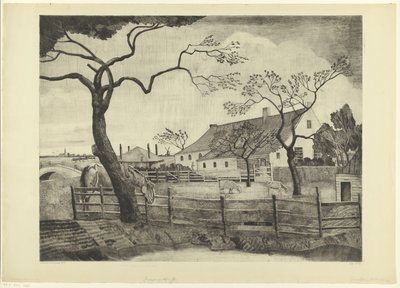 Granja con ganado en Holanda
Grande ferme Hollandais (título original) de Lodewijk Schelfhout (signed by artist)