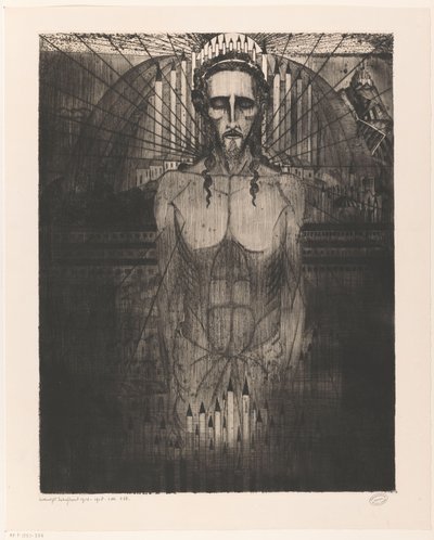 Cristo en medio de las catedrales
Les Cathédrales (título original) de Lodewijk Schelfhout (signed by artist)