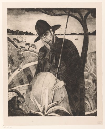 Pastor de Córcega
Le Berger Corse II (título original) de Lodewijk Schelfhout (signed by artist)