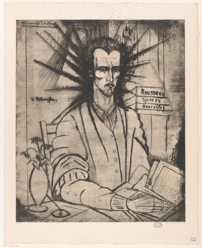 Filosoof
Le Philosophe (título original en el objeto) de Lodewijk Schelfhout (signed by artist)