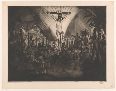 Gólgota II (título original) de Lodewijk Schelfhout (signed by artist)