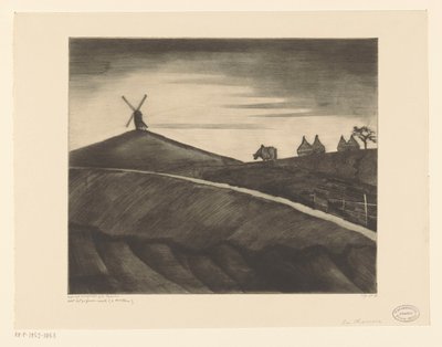 Paisaje montañoso con bueyes de labranza cerca de Etikhove
La Charrue (título original) de Lodewijk Schelfhout (signed by artist)