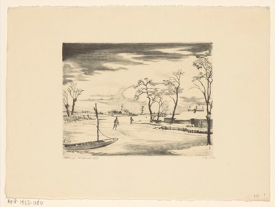 Paisaje invernal holandés II
Hiver en Hollande II (título original) de Lodewijk Schelfhout (signed by artist)
