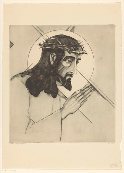 Kruisdraging
Cristo cargando la cruz (título original) de Lodewijk Schelfhout (signed by artist)