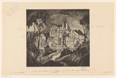Les Angels II (título original del objeto) de Lodewijk Schelfhout (signed by artist)