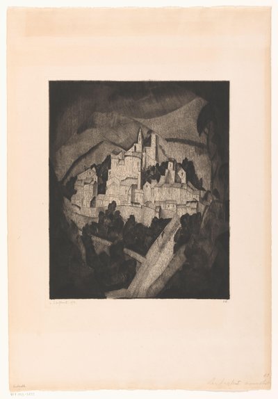 Les Angles I (título original) de Lodewijk Schelfhout (signed by artist)