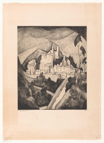 Les Angles I (título original) de Lodewijk Schelfhout (signed by artist)