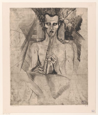 Hombre desnudo tocando la flauta
La Musique (título original) de Lodewijk Schelfhout (signed by artist)