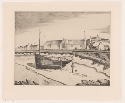 Asentamiento en la costa
La Baie de St. Pierre (título original) de Lodewijk Schelfhout (signed by artist)