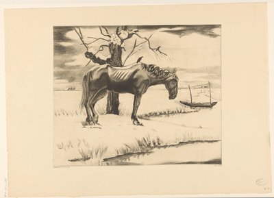 Caballo en un paisaje nevado
Vieillesse (título original) de Lodewijk Schelfhout (signed by artist)