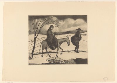 Vuelo a Egipto
La Fuite Egypt I (título original) de Lodewijk Schelfhout (signed by artist)