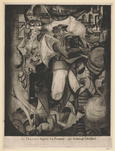 El cazador de Lodewijk Schelfhout