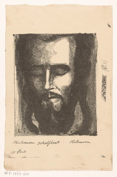 Retrato de un hombre desconocido de Lodewijk Schelfhout