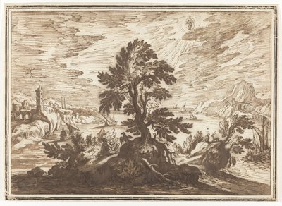 Juan el Evangelista en Patmos de Lodewijk Toeput