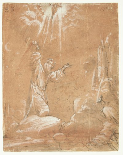 La estigmatización de San Francisco de Asís de Lodovico Carracci