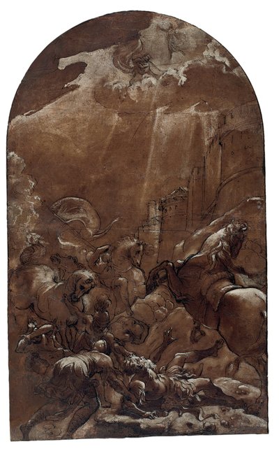 La conversión de San Pablo de Lodovico Carracci