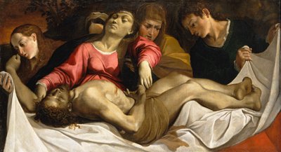 La Lamentación, ca. 1582 de Lodovico Carracci