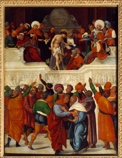 Ecce homo (Aquí está el hombre) de Lodovico Mazzolino