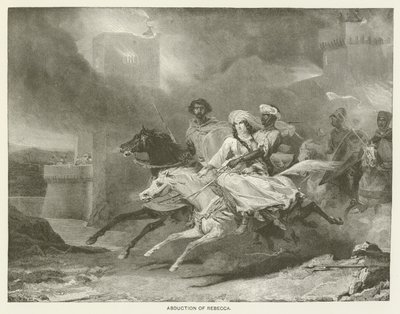 El Rapto de Rebeca de Léon Cogniet