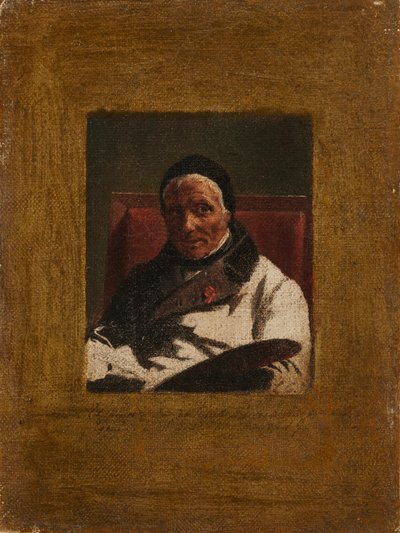 Retrato de François-Marius Granet 1775-1849, 1846 de Léon Cogniet