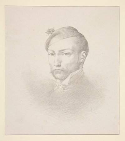Retrato de Géricault de Léon Cogniet