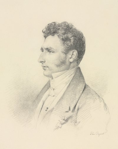 Portrait of a Gentleman de Léon Cogniet