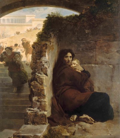 La masacre de los inocentes, 1824 de Léon Cogniet