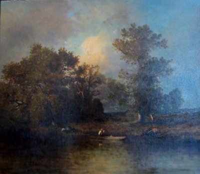 Spanish: A ras del agua de Leon Victor Dupre