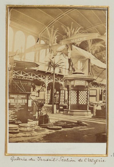 Galerie du Travail, Sección Argelia de Léon and Lévy