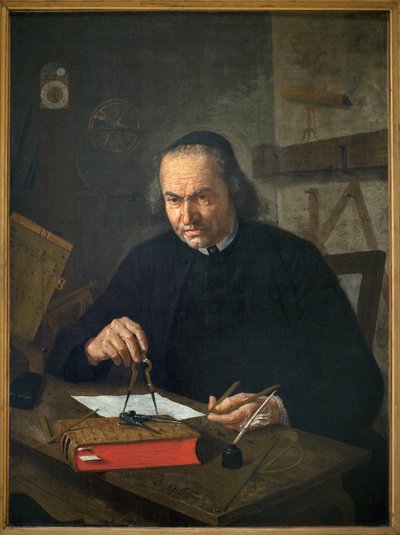 Retrato del Abad Nicolas Joseph Neuray (1706-1774) de Léonard Defrance
