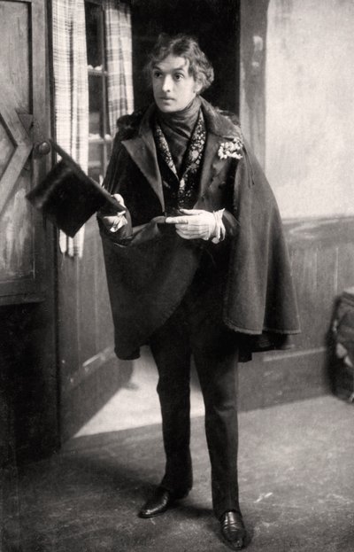 John Martin-Harvey 1863-1944, actor inglés, principios del siglo XX de London Stereoscopic and Photographic Co