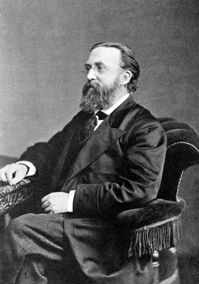 Justin McCarthy, historiador, autor y político nacionalista irlandés, c1905 de London Stereoscopic and Photographic Co