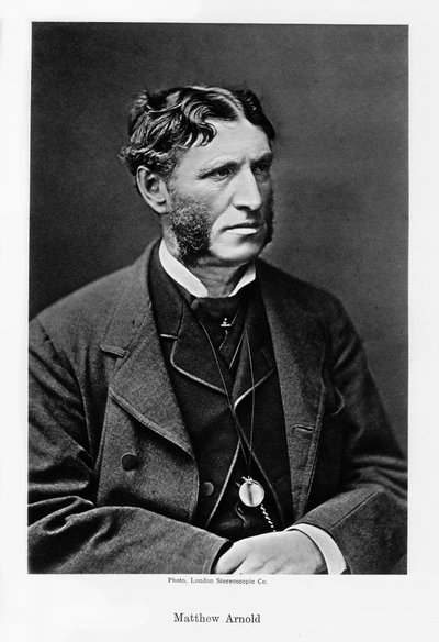 Matthew Arnold, poeta y crítico cultural inglés, c. 1880s de London Stereoscopic and Photographic Co