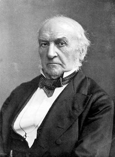 William Ewart Gladstone, estadista liberal británico y primer ministro de London Stereoscopic and Photographic Co