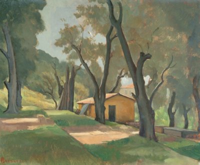 Jardín adosado, Mentone de Lord Gerald Berners
