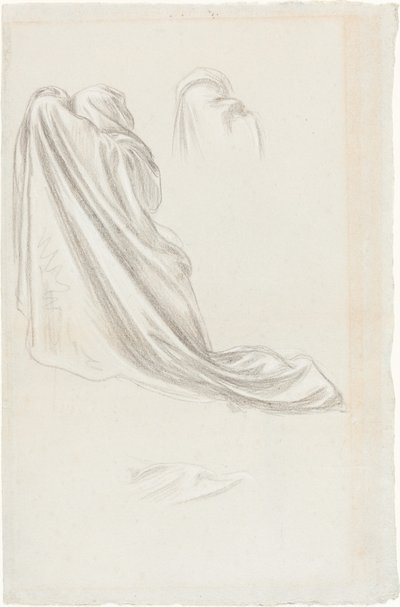 Estudio para "Las vírgenes prudentes y necias" de Lord Leighton Frederic
