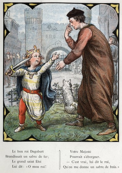 Ilustración de Lorenz Frolich (1820-1908) para la canción popular 