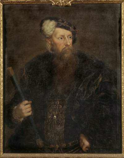 Retrato del Rey Gustavo I de Suecia (1496-1560) de Lorens the Younger Pasch