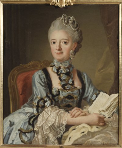 Luisa Ulrica de Prusia, reina de Suecia y Finlandia (1720-1782) de Lorens the Younger Pasch
