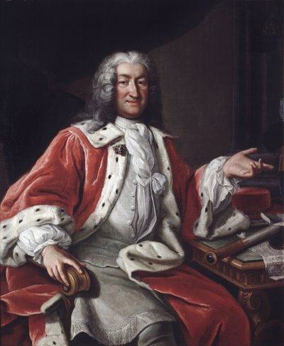 Retrato del Conde Arvid Horn de Lorentz the elder Pasch